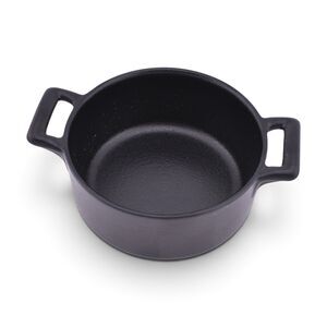 Revol France Ceramic Souffle Ramekin Bake Dish Black Belle Cuisine BC 2109 3.5"